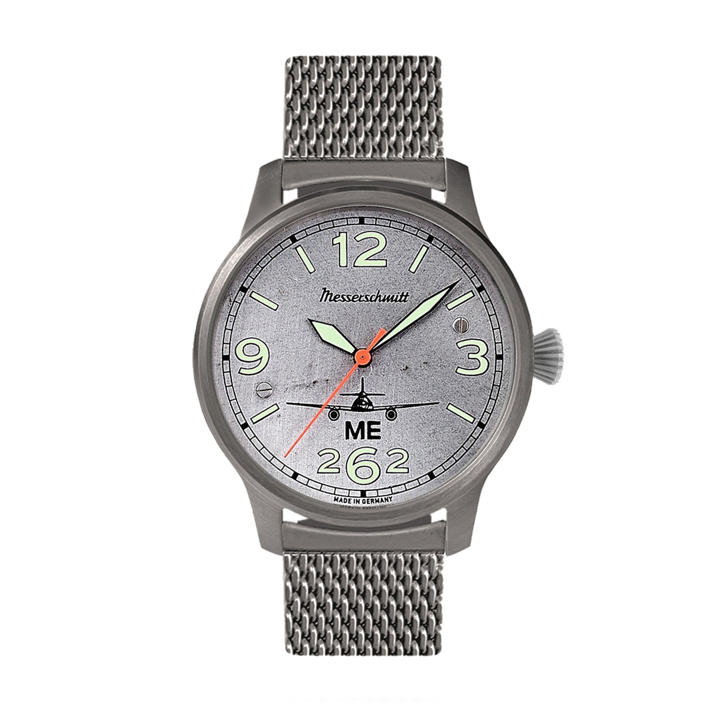 Messerschmitt ME 262 ME-262-42EXTREMA Herren Armbanduhr Brüniert • Automatikwerk ARISTOMATIC SW 200-1 • Limited Edition 262