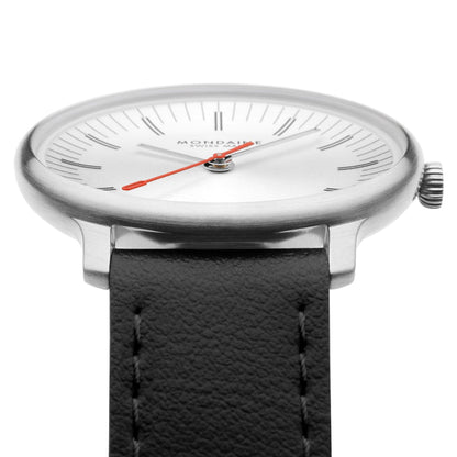 Mondaine Doppio MLE.33110.LBV Damenuhr Schwarz • Saphirglas • Swiss Made, Bild 4
