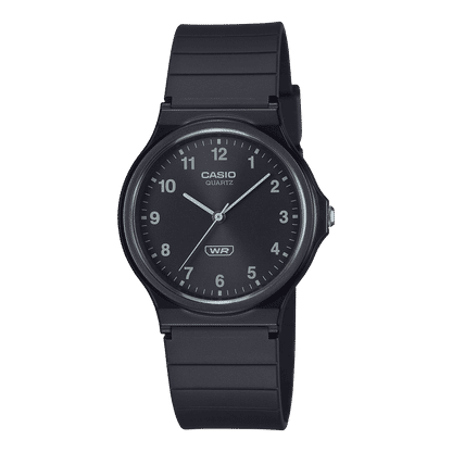 Casio MQ-24B-1BEF Timeless Collection Herrenuhr Schwarz • Bioharzband • Minimalistisches Design, Bild 6