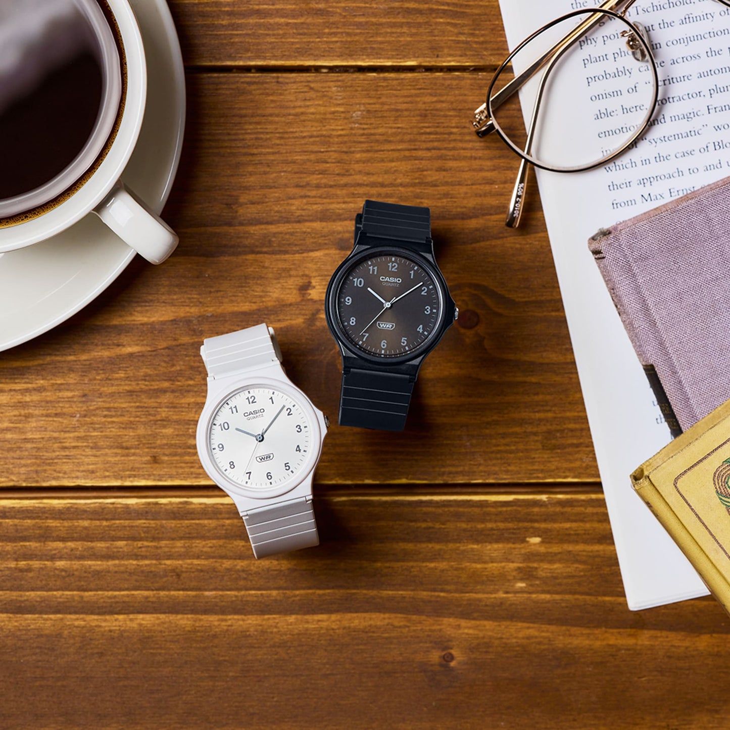 Casio MQ-24B-1BEF Timeless Collection Herrenuhr Schwarz • Bioharzband • Minimalistisches Design, Bild 11