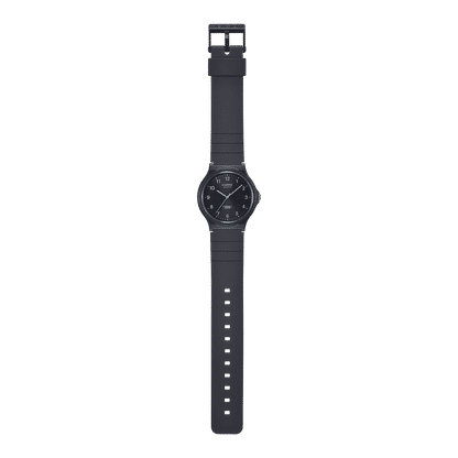 Casio MQ-24B-1BEF Timeless Collection Herrenuhr Schwarz • Bioharzband • Minimalistisches Design, Bild 8