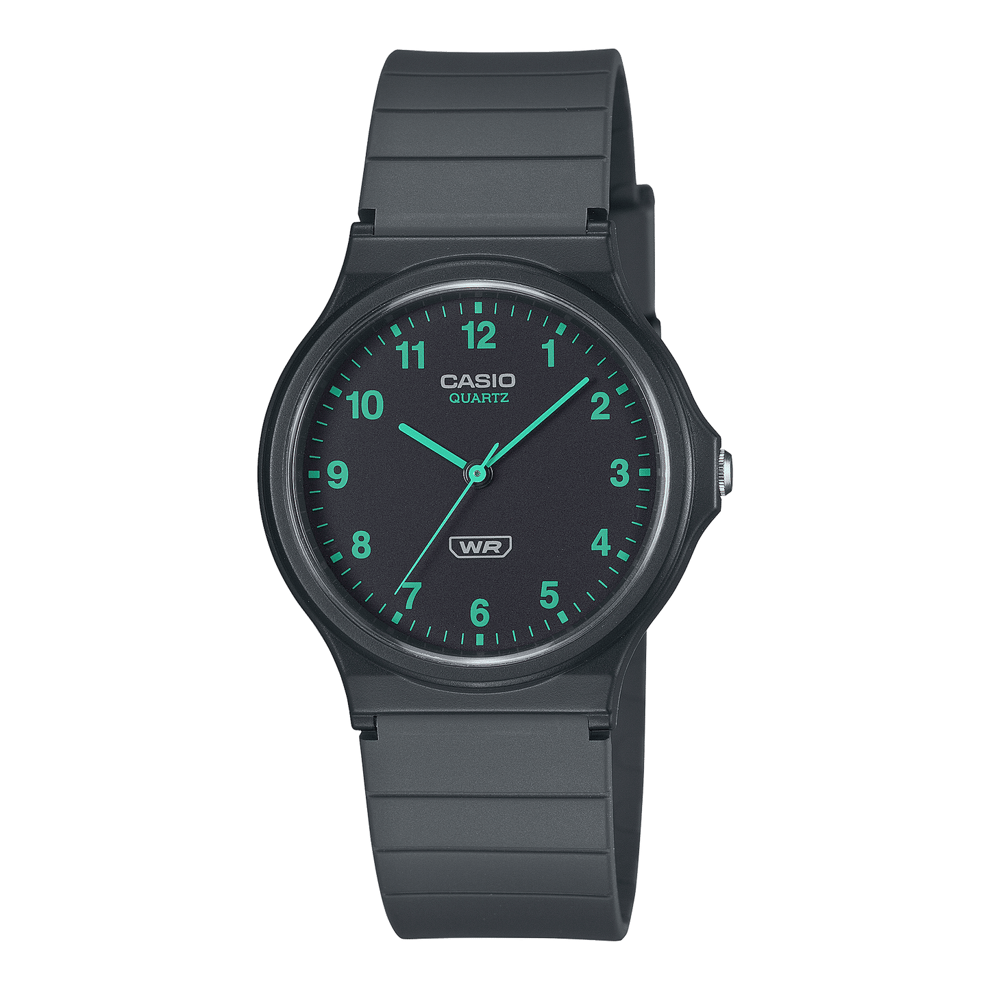 Casio Timeless MQ-24B-8BEF Damen • Bio-Harz-Armband • Schlankes Minimaldesign, Bild 7