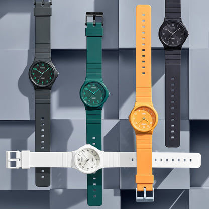 Casio MQ-24B-1BEF Timeless Collection Herrenuhr Schwarz • Bioharzband • Minimalistisches Design, Bild 7