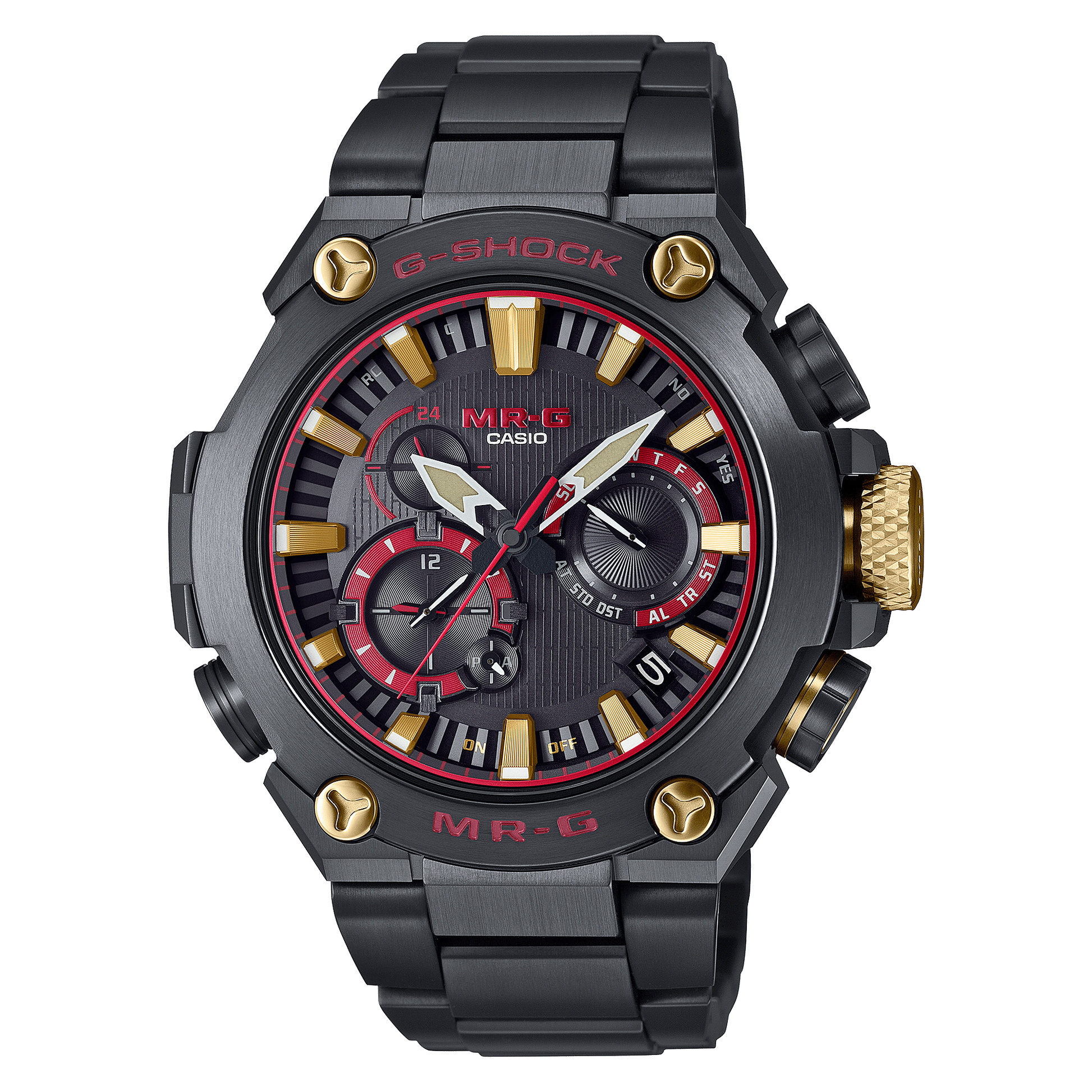 Casio G-Shock Pro MRG-B2000B-1A4DR Herren • Tough Solar & Multiband 6 • Saphirglas mit Antireflexionsbeschichtung, Bild 2