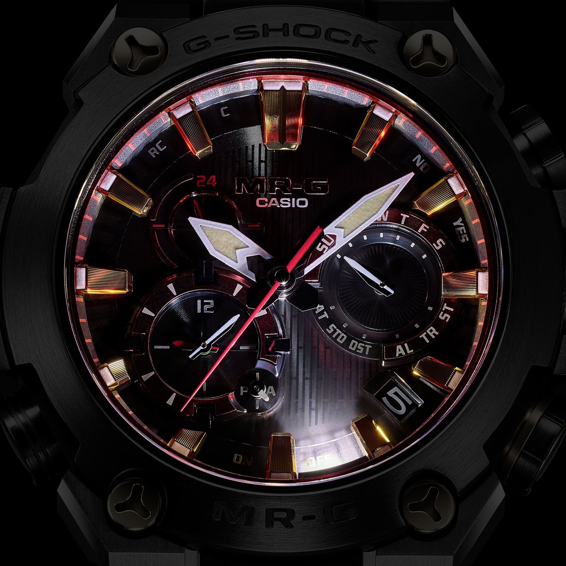 Casio G-Shock Pro MRG-B2000B-1A4DR Herren • Tough Solar & Multiband 6 • Saphirglas mit Antireflexionsbeschichtung, Bild 9