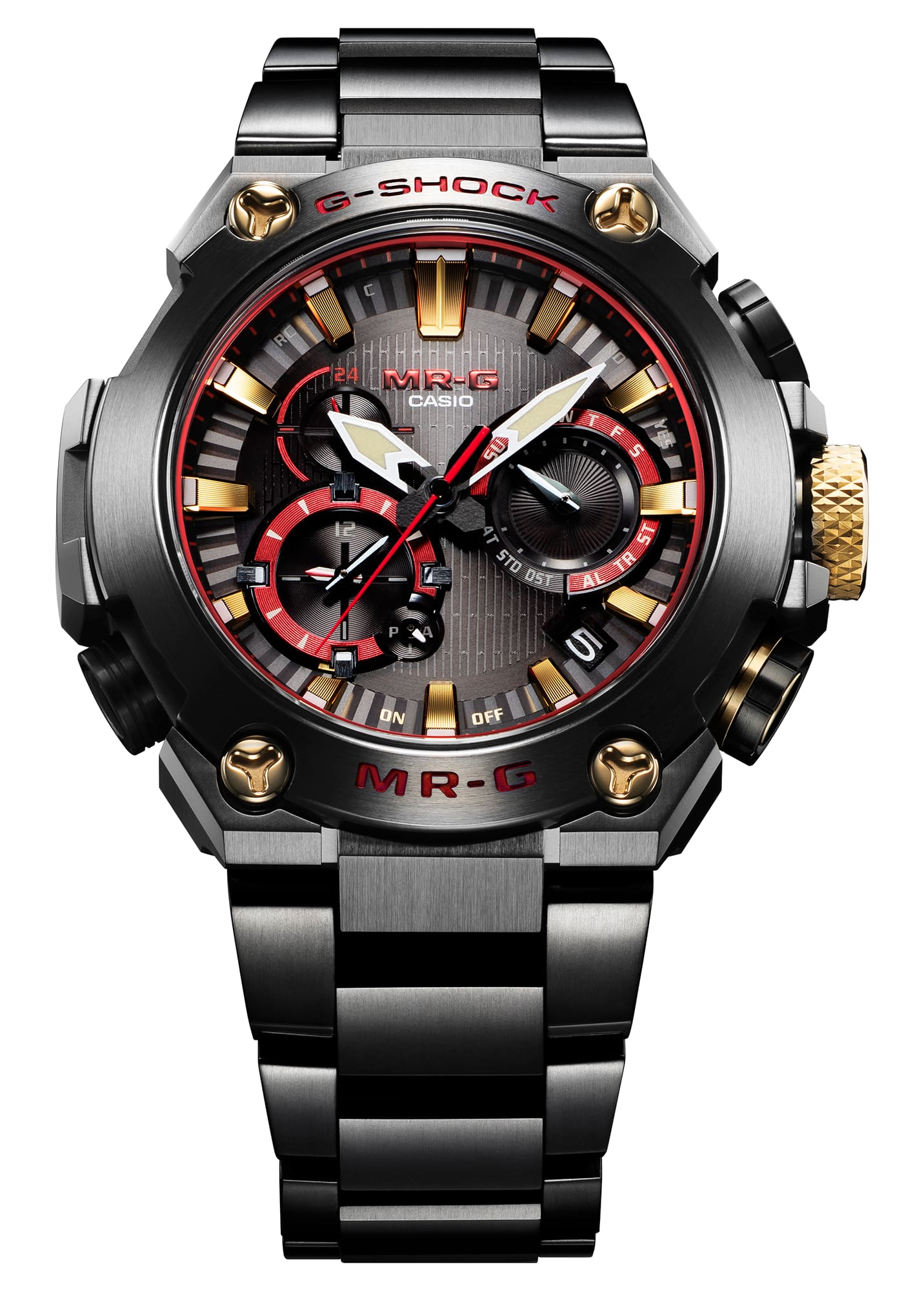 Casio G-Shock Pro MRG-B2000B-1A4DR Herren • Tough Solar & Multiband 6 • Saphirglas mit Antireflexionsbeschichtung, Bild 4