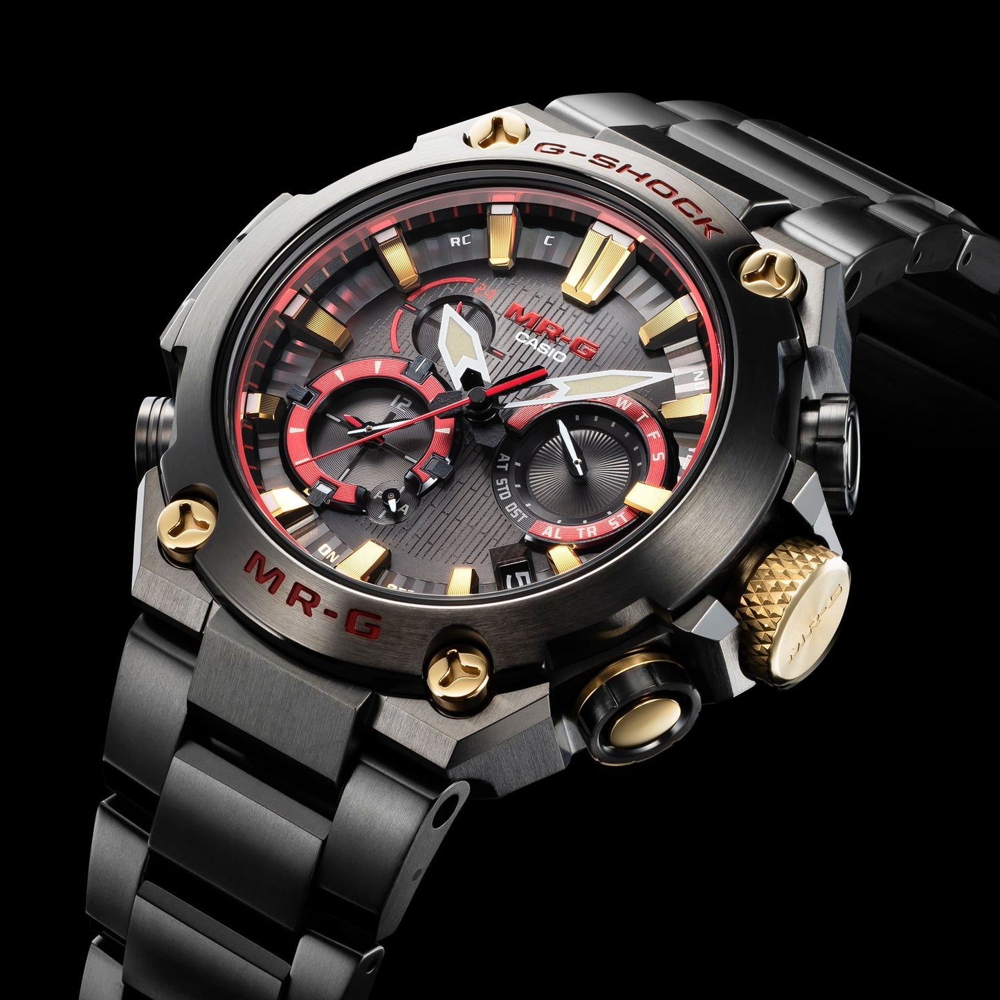 Casio G-Shock Pro MRG-B2000B-1A4DR Herren • Tough Solar & Multiband 6 • Saphirglas mit Antireflexionsbeschichtung, Bild 3