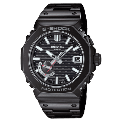 Casio G-Shock MR-G MRG-B2100B-1ADR Herrenuhr Schwarz • Saphirglas mit Antireflexbeschichtung • Solar-Funk mit Bluetooth