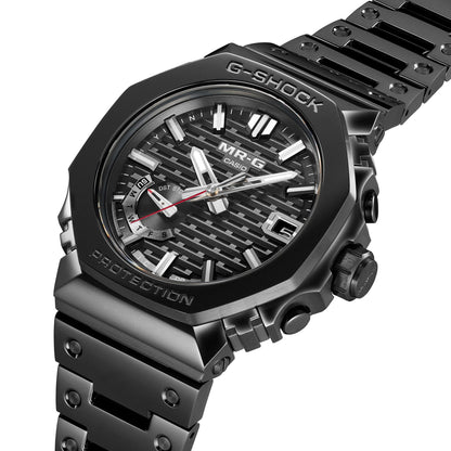 Casio G-Shock MR-G MRG-B2100B-1ADR Herrenuhr Schwarz • Saphirglas mit Antireflexbeschichtung • Solar-Funk mit Bluetooth