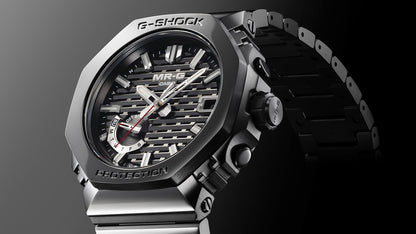 Casio G-Shock MR-G MRG-B2100B-1ADR Herrenuhr Schwarz • Saphirglas mit Antireflexbeschichtung • Solar-Funk mit Bluetooth