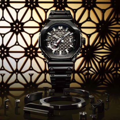 Casio G-Shock MR-G MRG-B2100B-1ADR Herrenuhr Schwarz • Saphirglas mit Antireflexbeschichtung • Solar-Funk mit Bluetooth