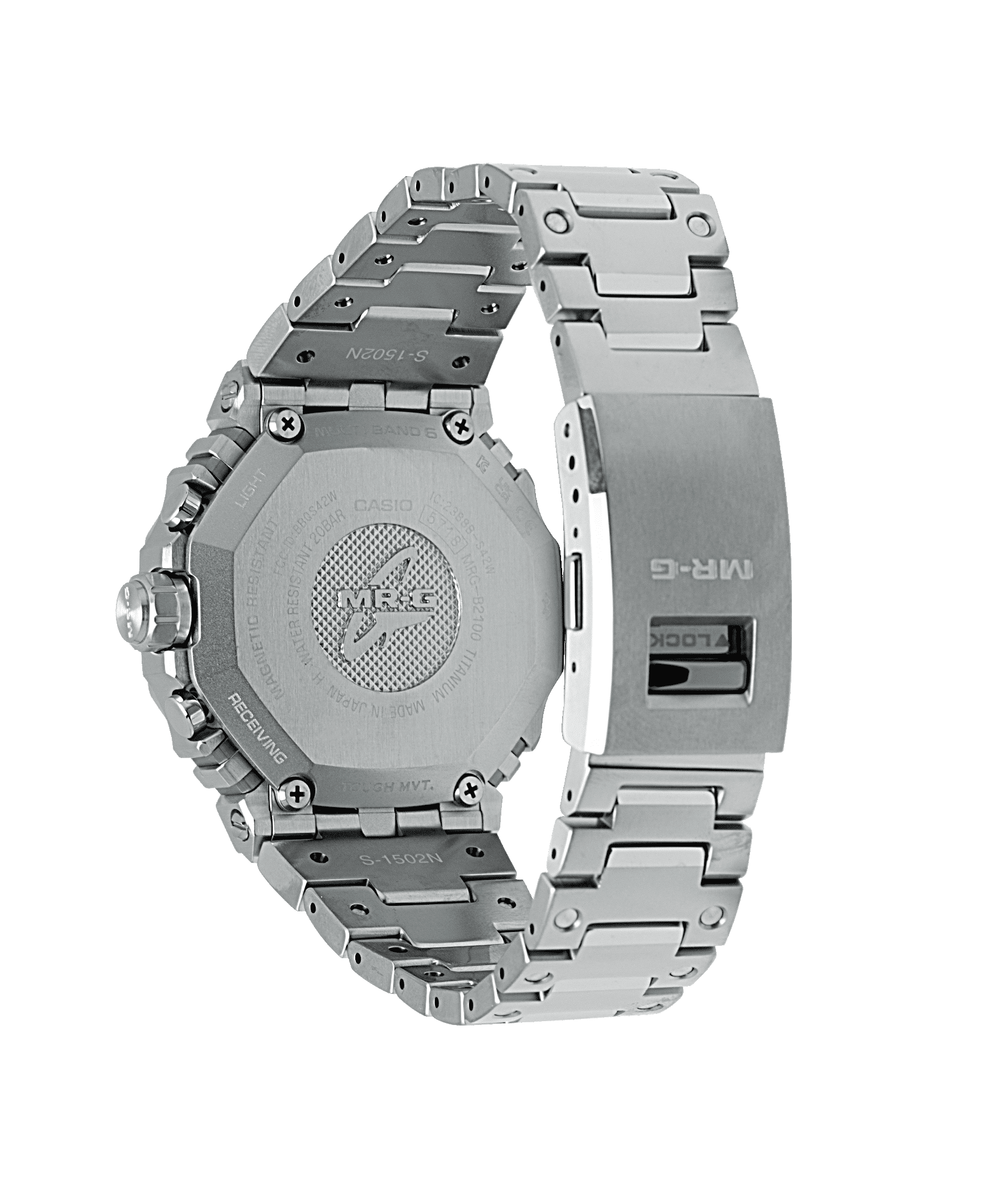 Casio MR-G MRG-B2100D-1ADR Herrenuhr • Tough Solar mit Bluetooth • Titan-Gehäuse aus Japan, Bild 5