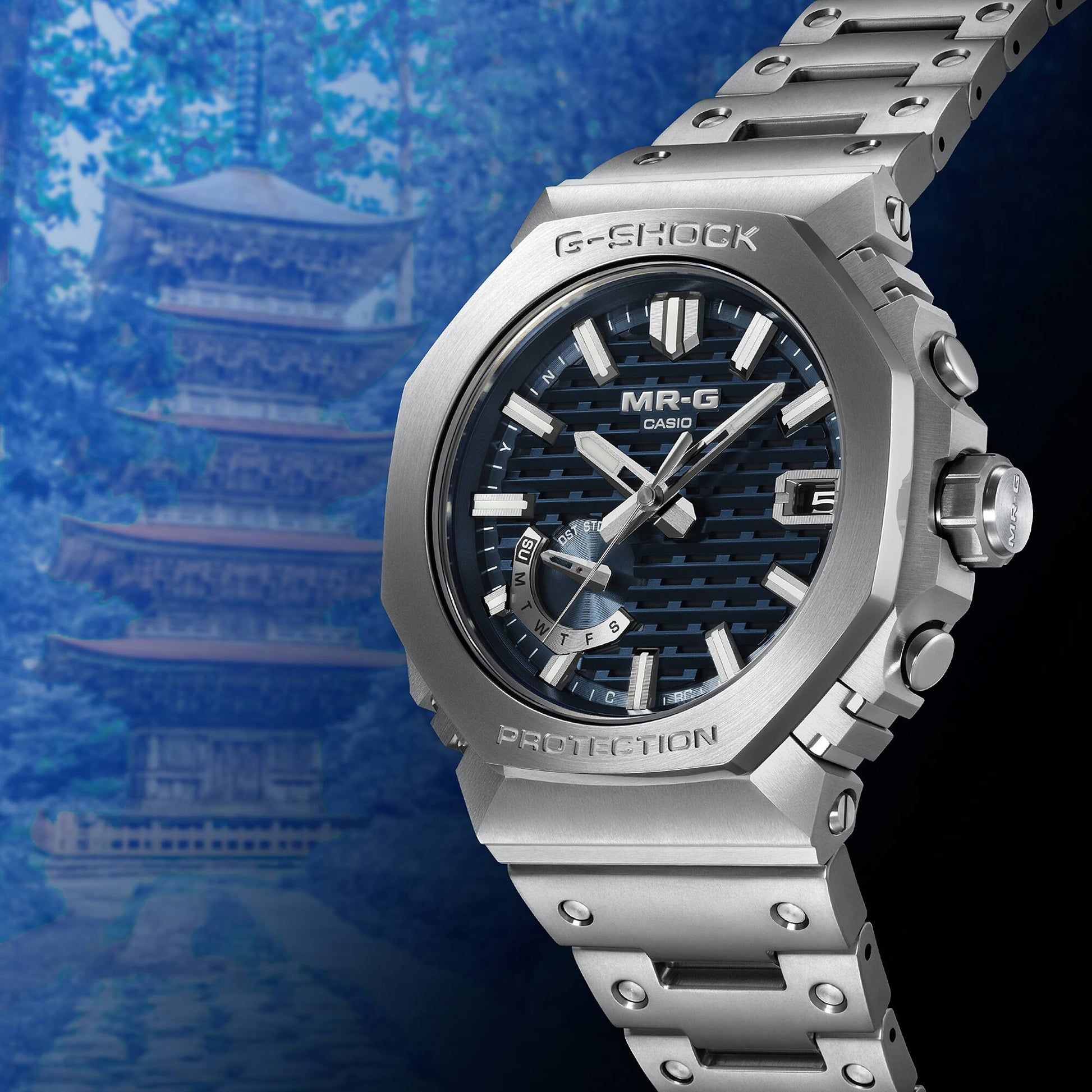 Casio MR-G MRG-B2100D-2ADR Herrenuhr • Tough Solar mit Bluetooth • COBARION Lünette, Bild 4