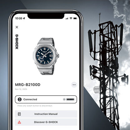 Casio MR-G MRG-B2100D-2ADR Herrenuhr • Tough Solar mit Bluetooth • COBARION Lünette, Bild 8