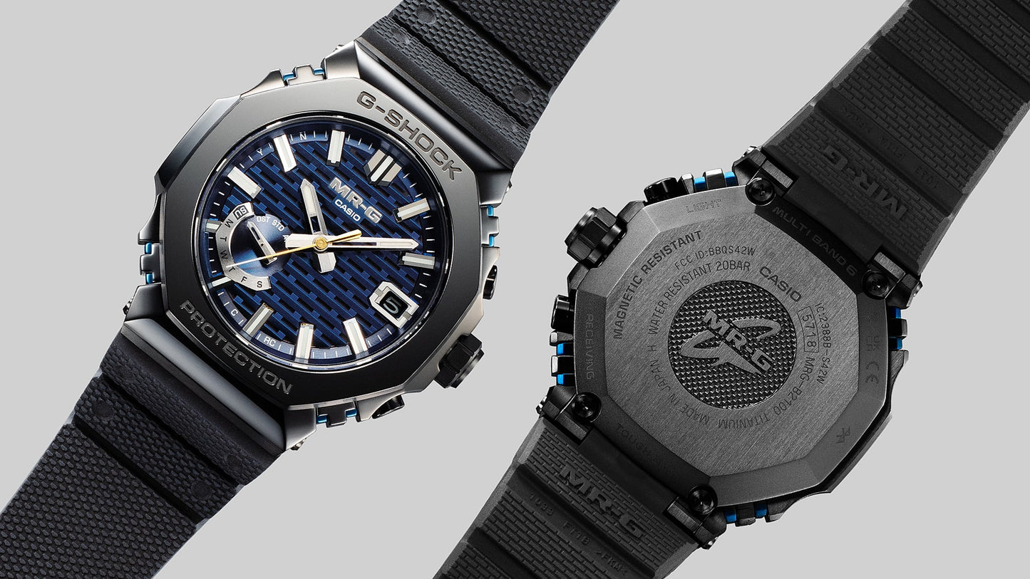 Casio MR-G MRG-B2100R-2ADR Herrenuhr • Tough Solar mit Bluetooth • Saphirglas, Bild 7