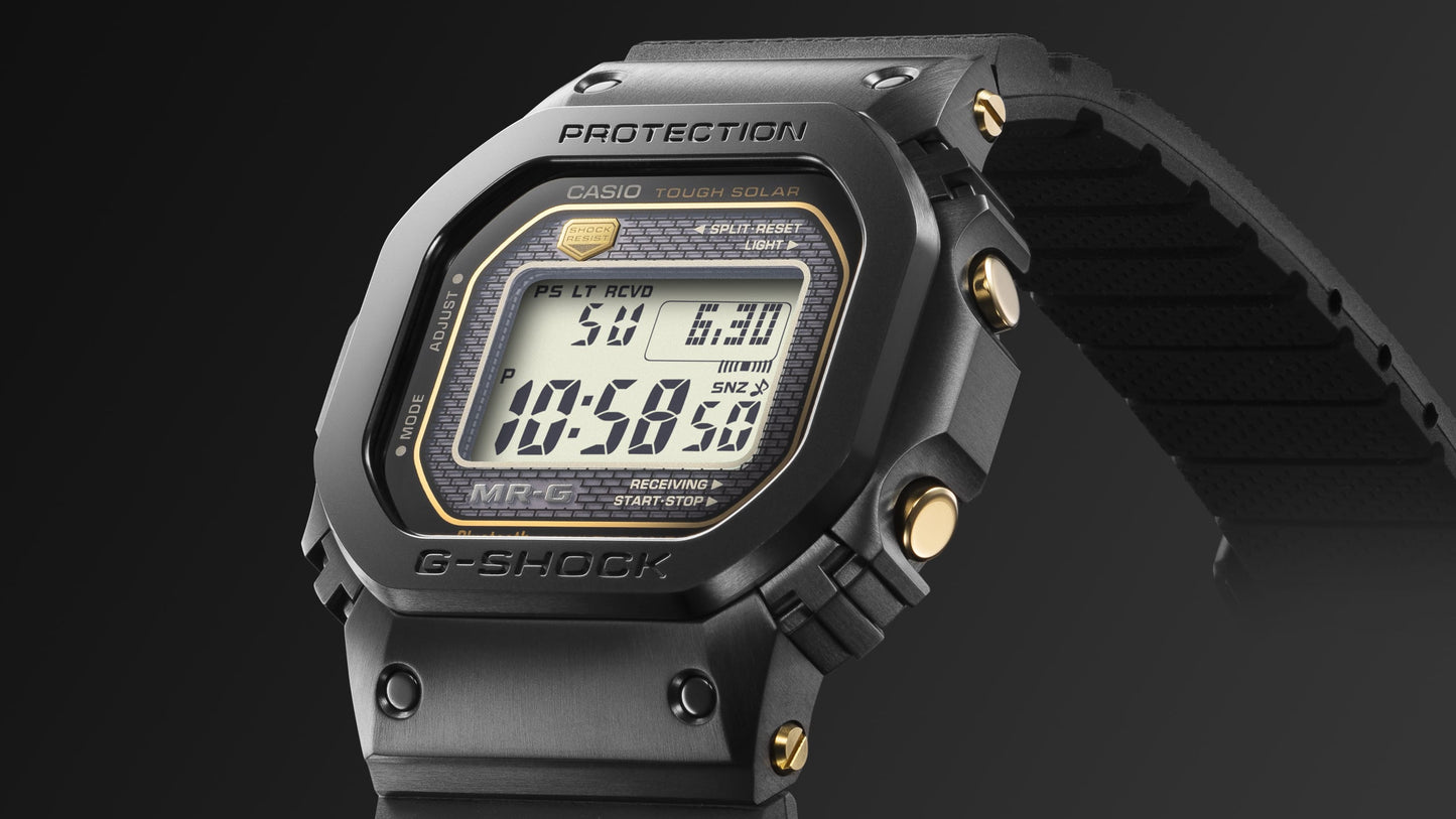 Casio G-Shock Pro MRG-B5000R-1DR Herrenuhr • Titan/Cobarion Gehäuse • Solar & Funk, Bild 5