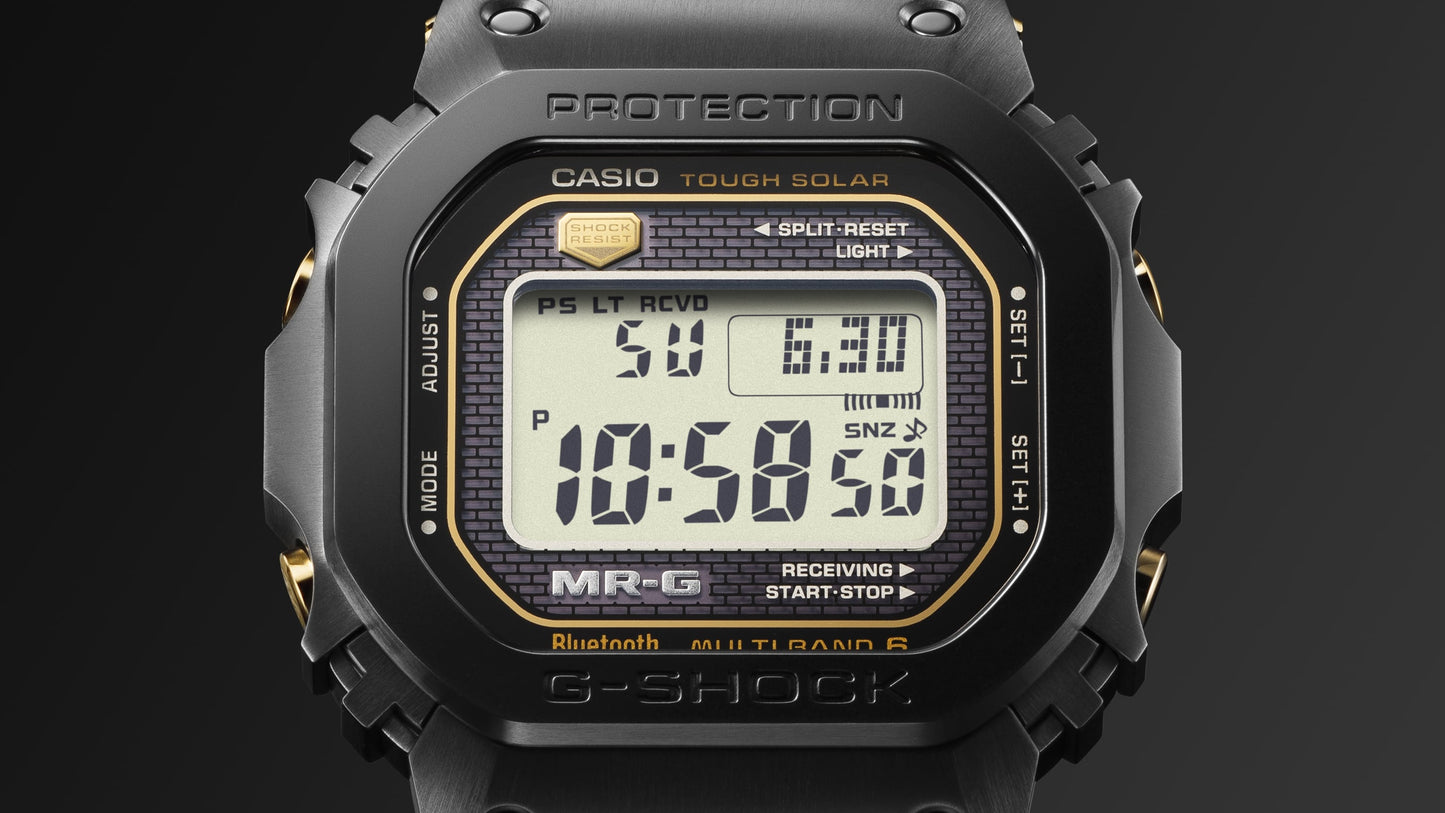 Casio G-Shock Pro MRG-B5000R-1DR Herrenuhr • Titan/Cobarion Gehäuse • Solar & Funk, Bild 6