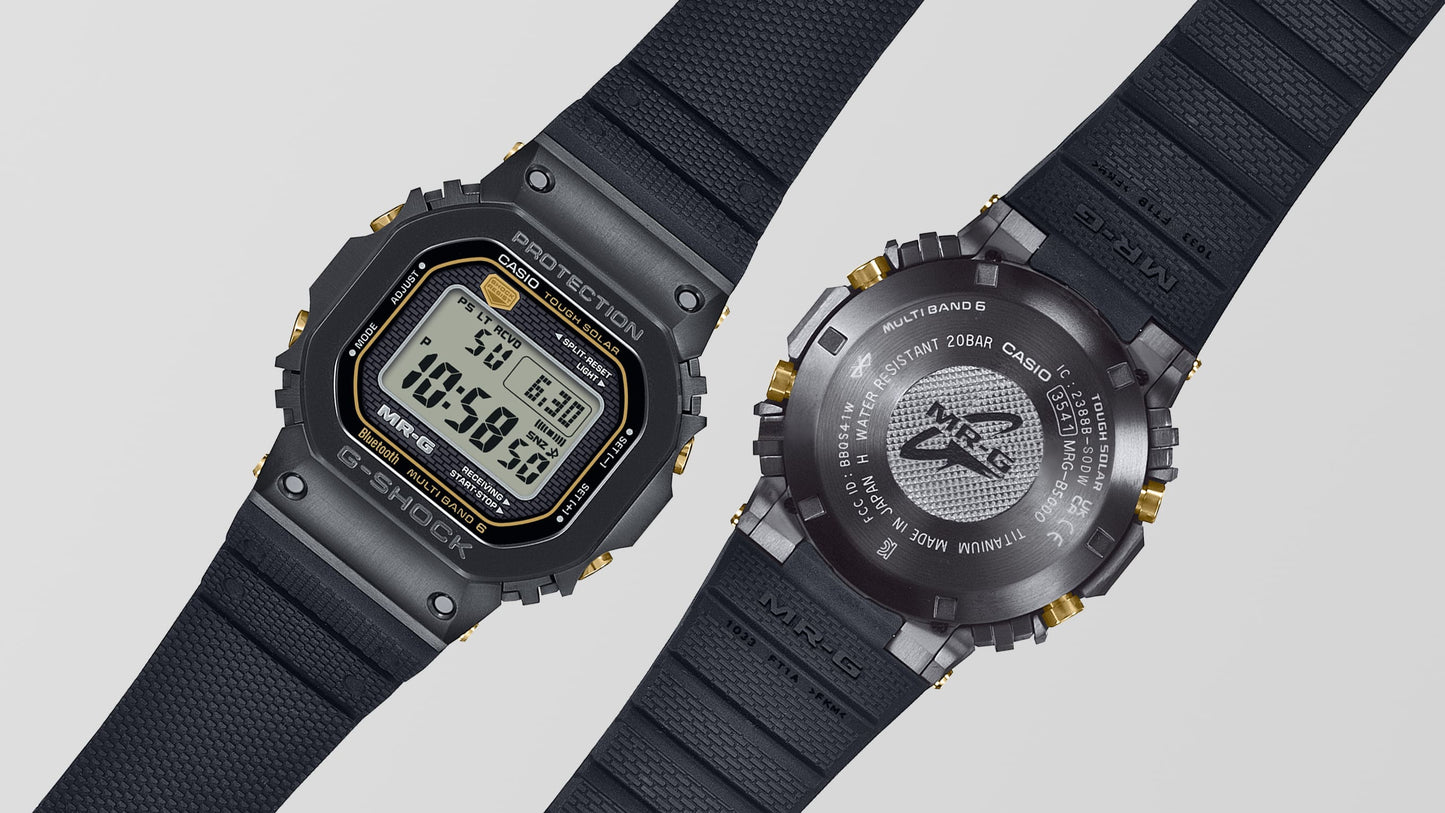 Casio G-Shock Pro MRG-B5000R-1DR Herrenuhr • Titan/Cobarion Gehäuse • Solar & Funk, Bild 8