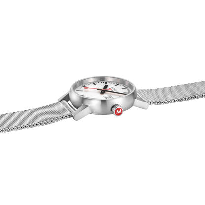 Mondaine evo2 MSE.30210.SM Damenuhr Silber • Saphirglas • Swiss Made, Bild 6