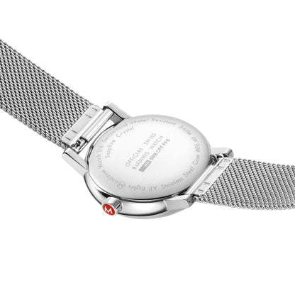 Mondaine evo2 MSE.40110.SM Herrenuhr Silber • Saphirglas • Swiss Made, Bild 2