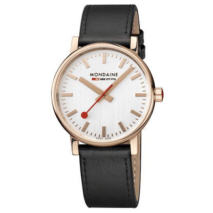 Mondaine evo2 MSE.40112.LB Herrenuhr Unisex Schwarz • Saphirglas • Swiss Made, Bild 7
