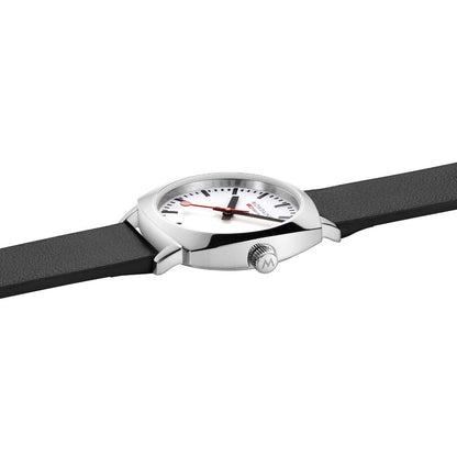 Mondaine Petite Cushion MSL.31110.LBV Damenuhr Schwarz • Saphirglas • Swiss Made, Bild 5
