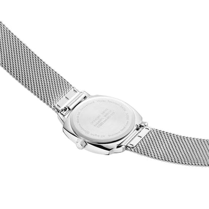 Mondaine Petite Cushion MSL.31110.SM Damenuhr Silber • Saphirglas • Swiss Made, Bild 4
