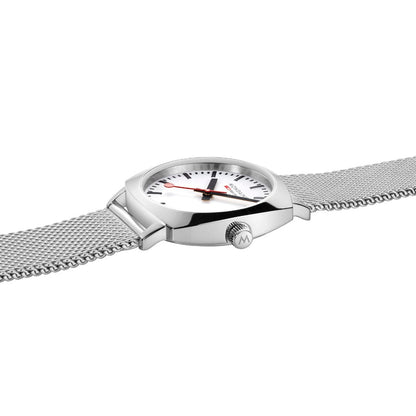 Mondaine Petite Cushion MSL.31110.SM Damenuhr Silber • Saphirglas • Swiss Made, Bild 5