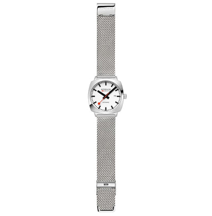 Mondaine Cushion MSL.3961B.SM Herrenuhr Silber • Schweizer Automatikwerk • Saphirglas, Bild 7