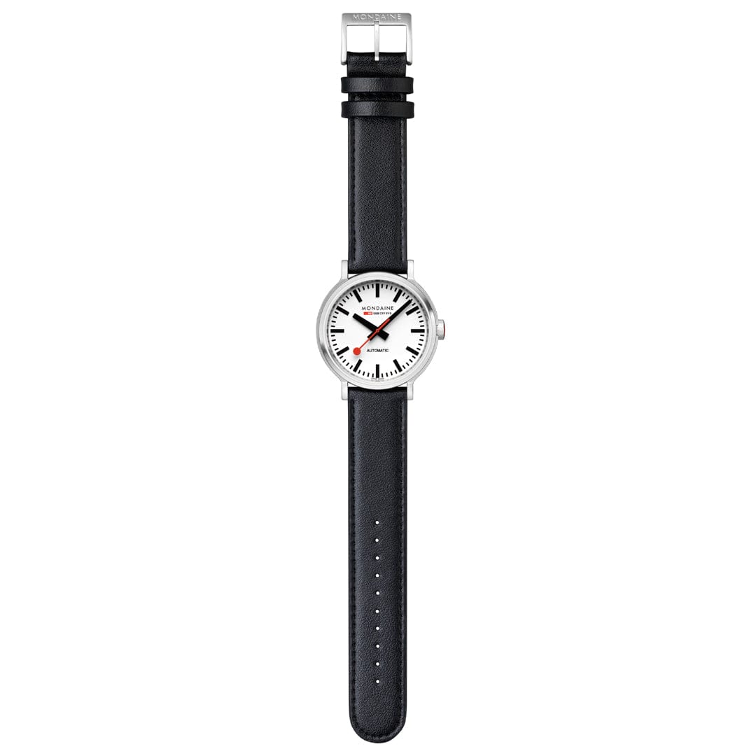 Mondaine Original MST.4161B.LBV Herrenuhr Schwarz • Automatikwerk Sellita SW200-1 • Saphirglas, Bild 6