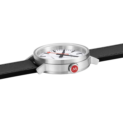 Mondaine Original MST.4161B.LBV Herrenuhr Schwarz • Automatikwerk Sellita SW200-1 • Saphirglas, Bild 4