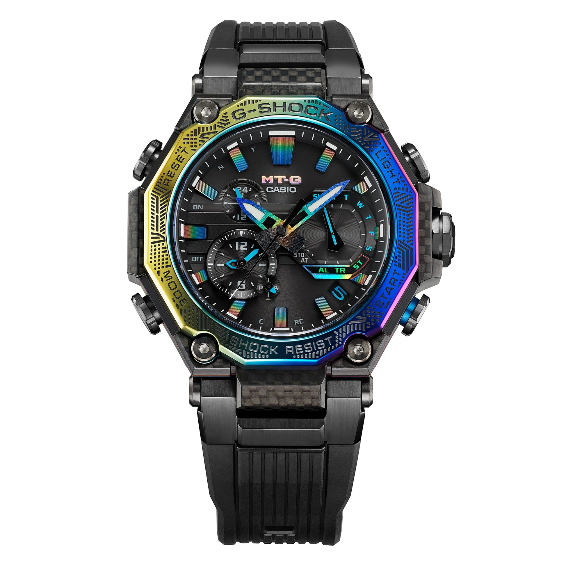 Casio G-Shock MTG-B2000YR-1AER Herrenuhr • Regenbogen Ionenplattierung • Tough Solar mit Multiband 6, Bild 7