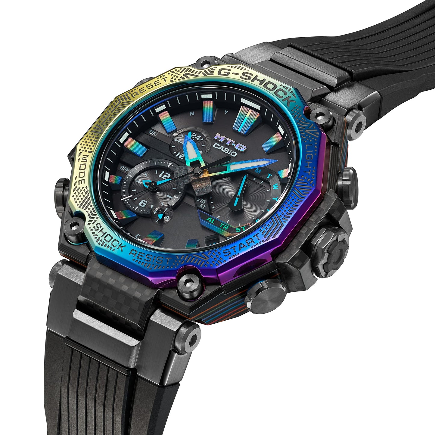 Casio G-Shock MTG-B2000YR-1AER Herrenuhr • Regenbogen Ionenplattierung • Tough Solar mit Multiband 6, Bild 10