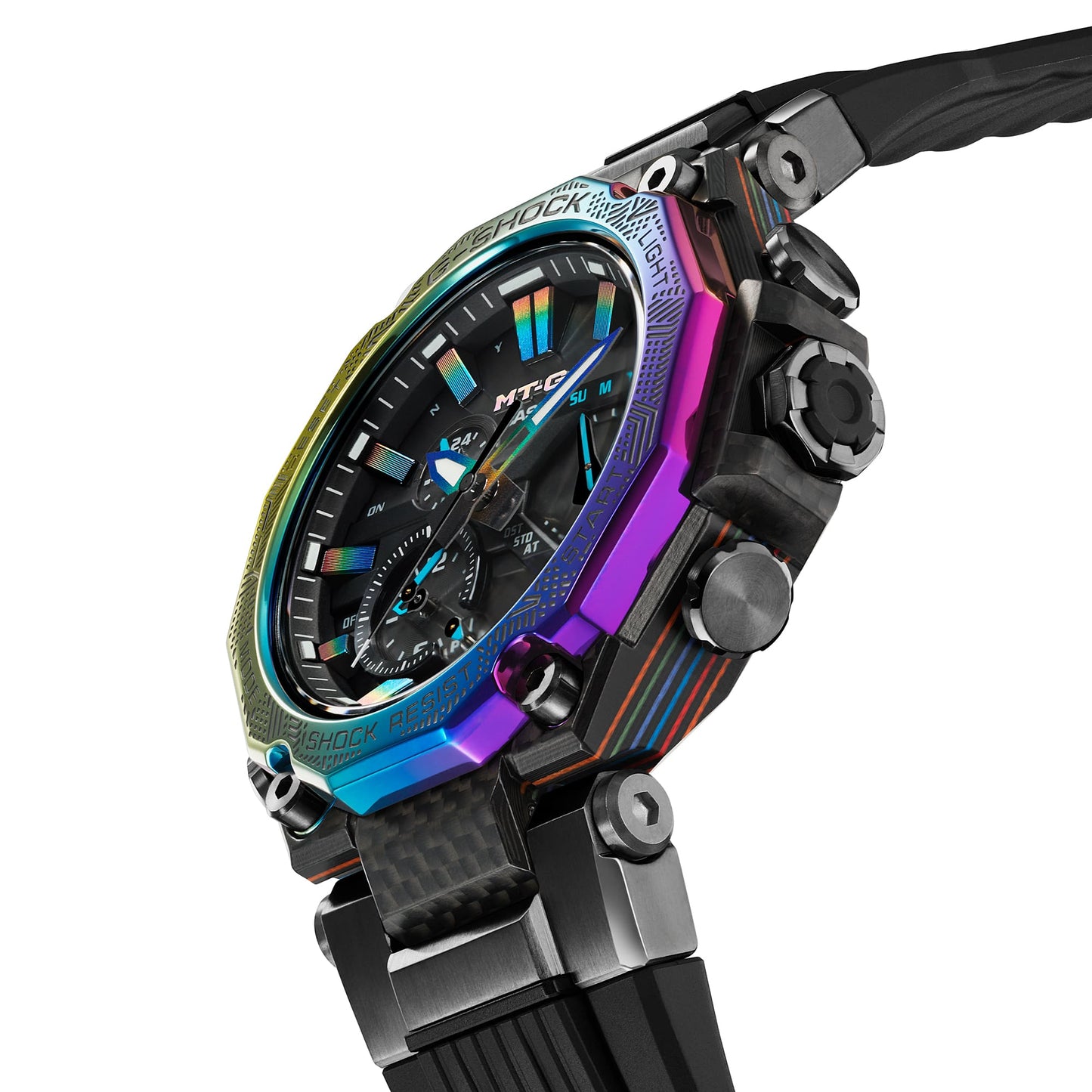 Casio G-Shock MTG-B2000YR-1AER Herrenuhr • Regenbogen Ionenplattierung • Tough Solar mit Multiband 6, Bild 14