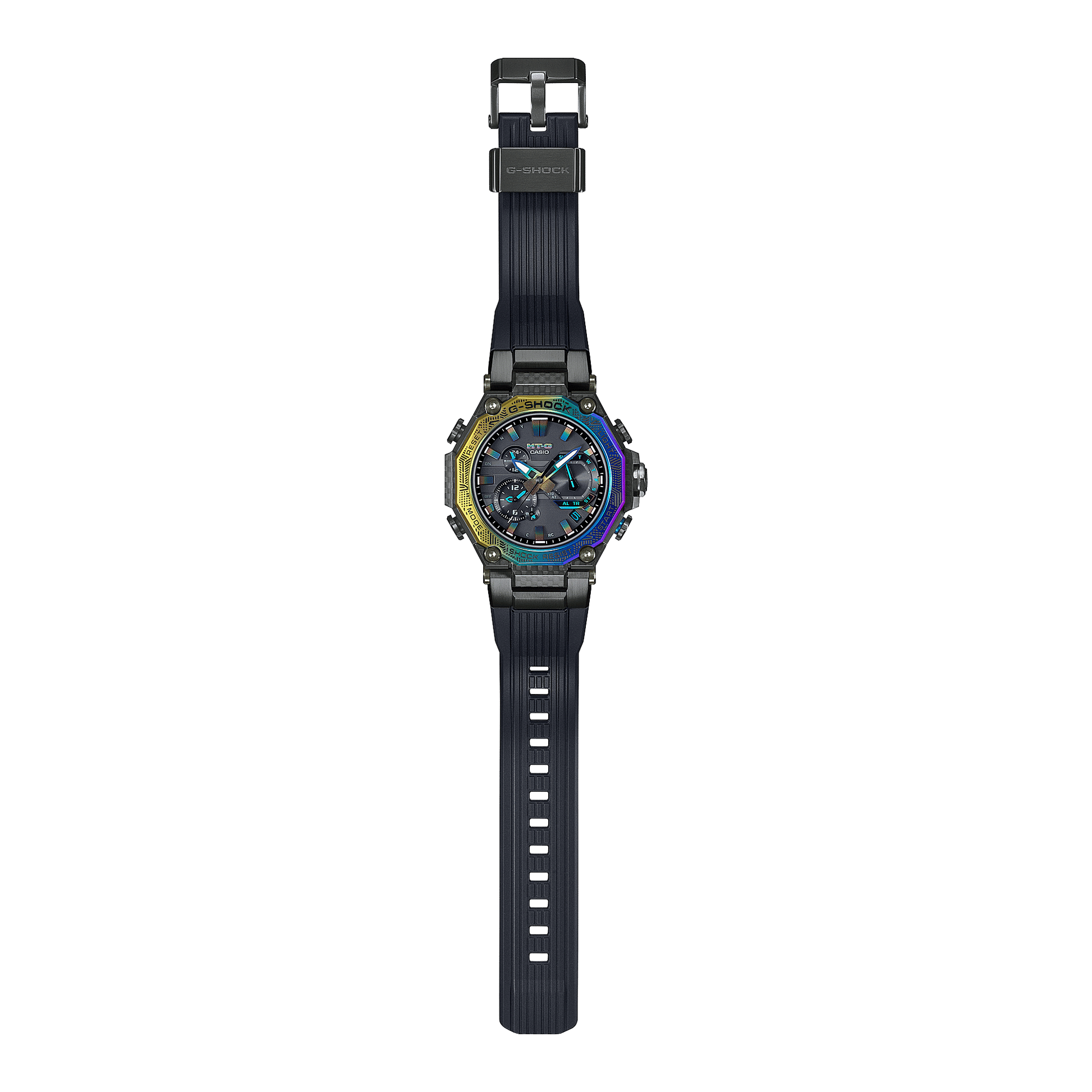 Casio G-Shock MTG-B2000YR-1AER Herrenuhr • Regenbogen Ionenplattierung • Tough Solar mit Multiband 6, Bild 6