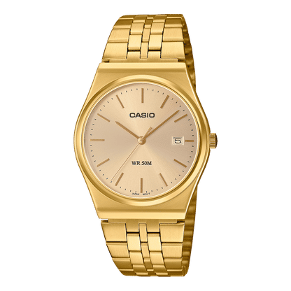 Casio Timeless MTP-B145G-9AVEF Herrenuhr • Goldenes Edelstahlgehäuse • Mineralglas, Bild 2