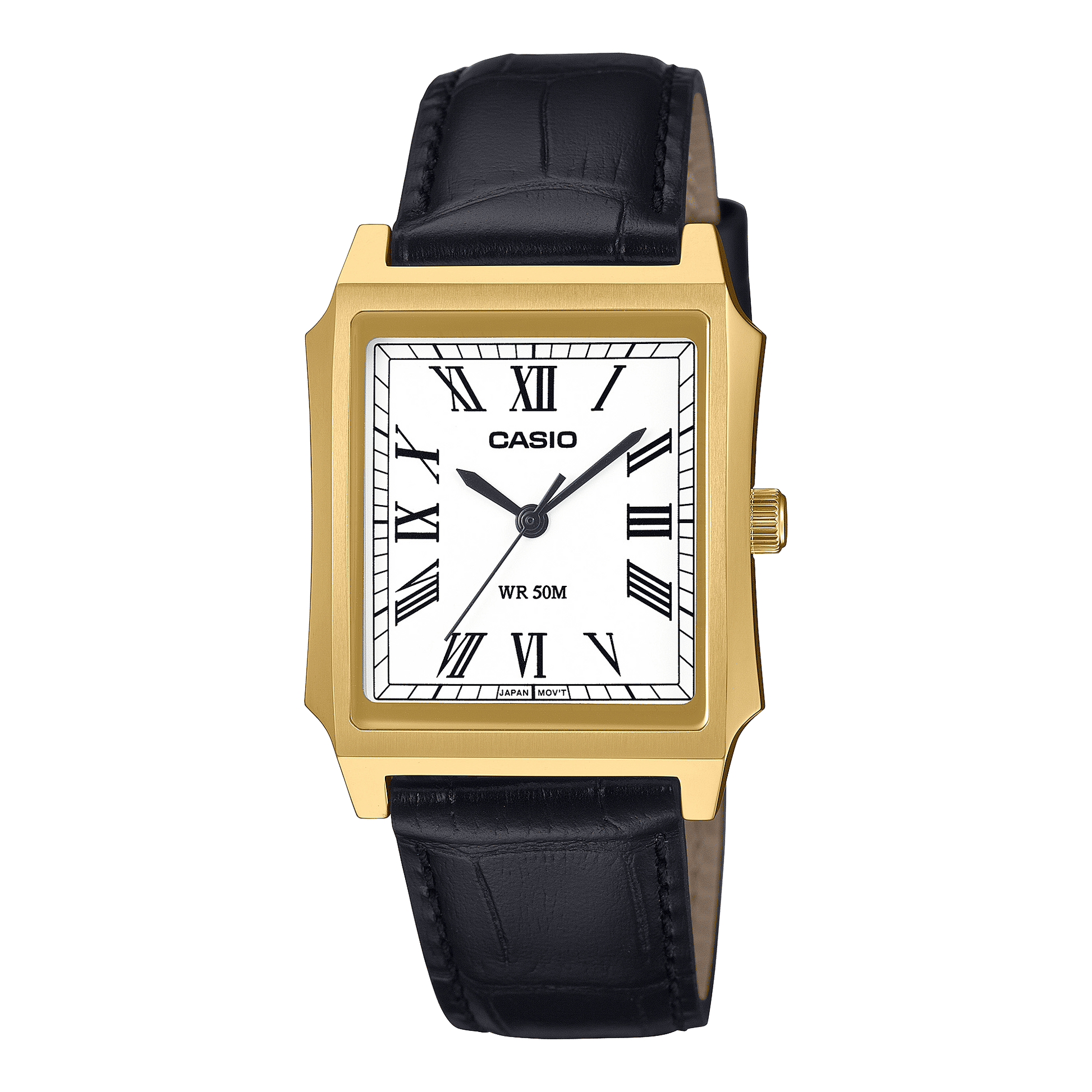 Casio Vintage MTP-B190GL-7BVEF Herrenuhr • Mineralglas sphärisch • Goldionbeschichtetes Edelstahlgehäuse, Bild 2