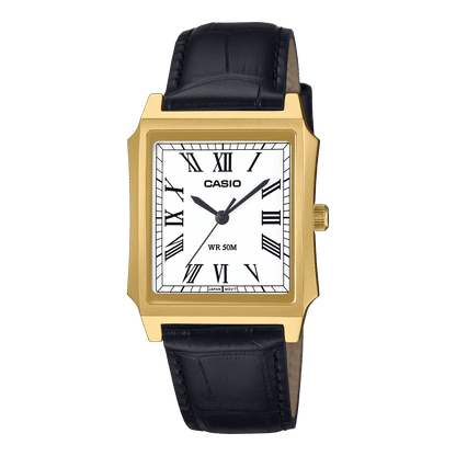 Casio Vintage MTP-B190GL-7BVEF Herrenuhr • Mineralglas sphärisch • Goldionbeschichtetes Edelstahlgehäuse, Bild 2