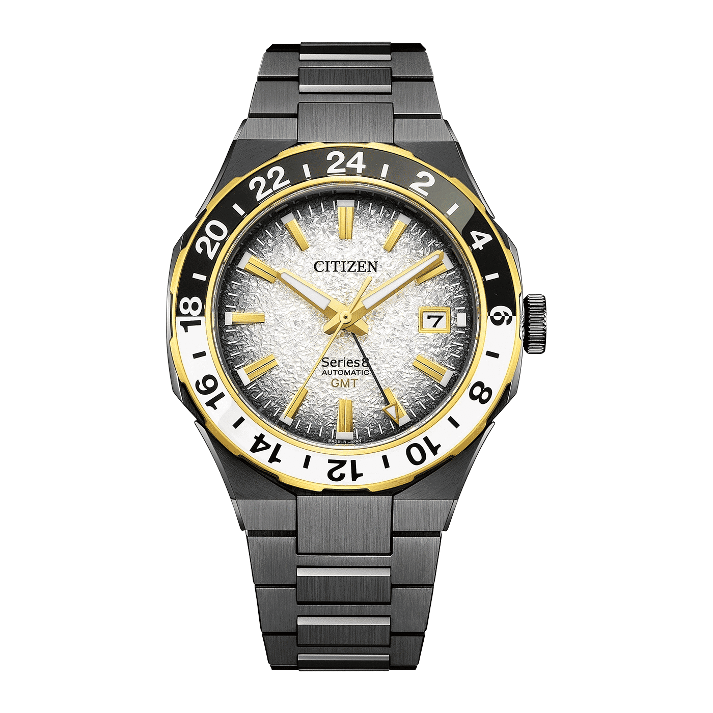 Citizen Series 8 NB6035-55H Herrenuhr Silber • Automatik GMT Kaliber 9054 • Limited Edition