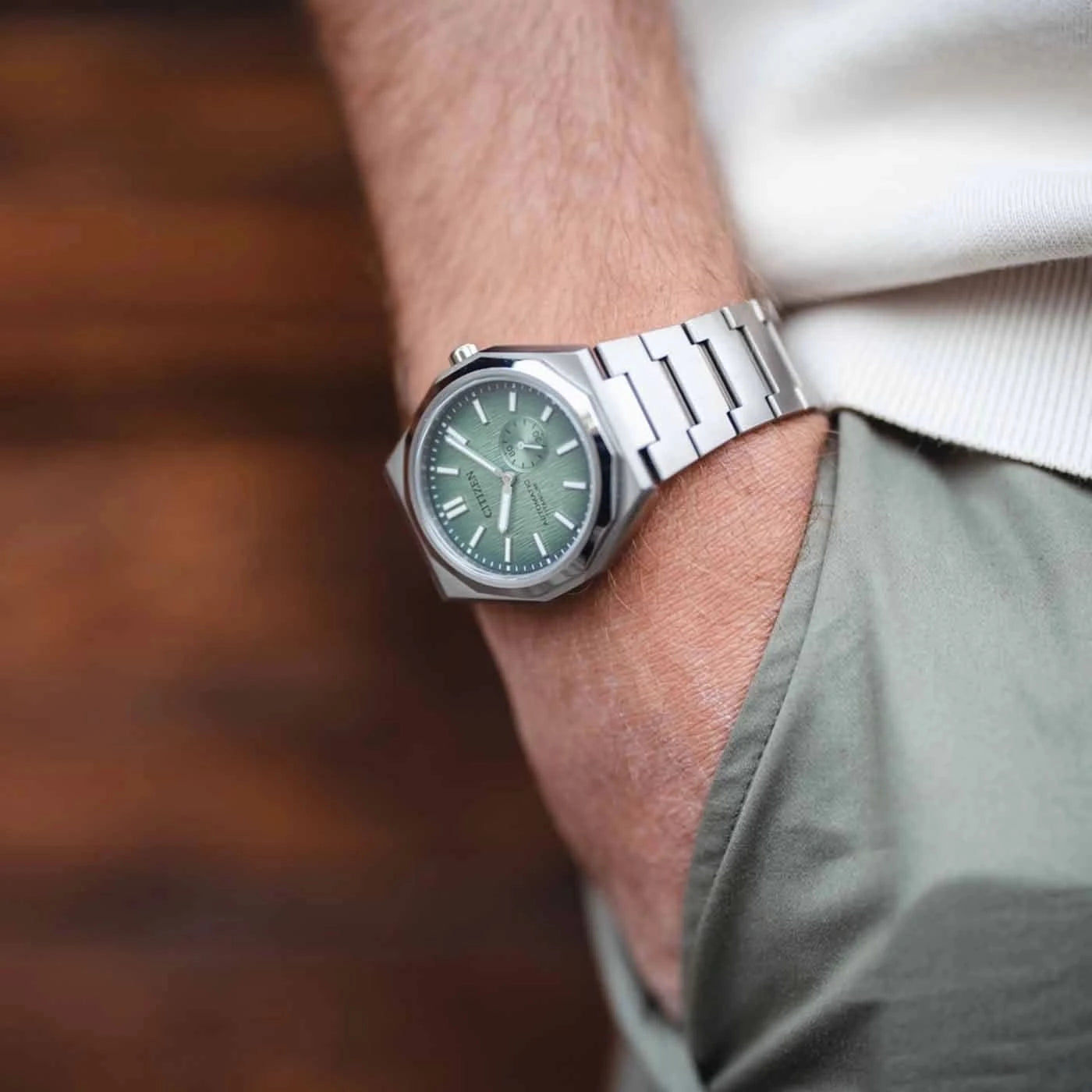 "Orologio da uomo Citizen Zenshin 60 NK5020-58X • Automatico • Super Titanio"