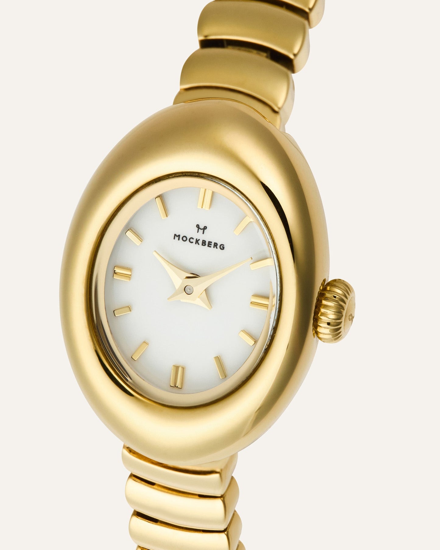 Mockberg Belle Oval Petite MB1416 Damen Armbanduhr • Mineralglas • Goldfarben, Bild 4