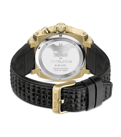 Police Forever Batman PEWGD0022602 Herrenuhr Schwarz/Gold • Limitierte Edition • Hintergrundbeleuchtung, Bild 3