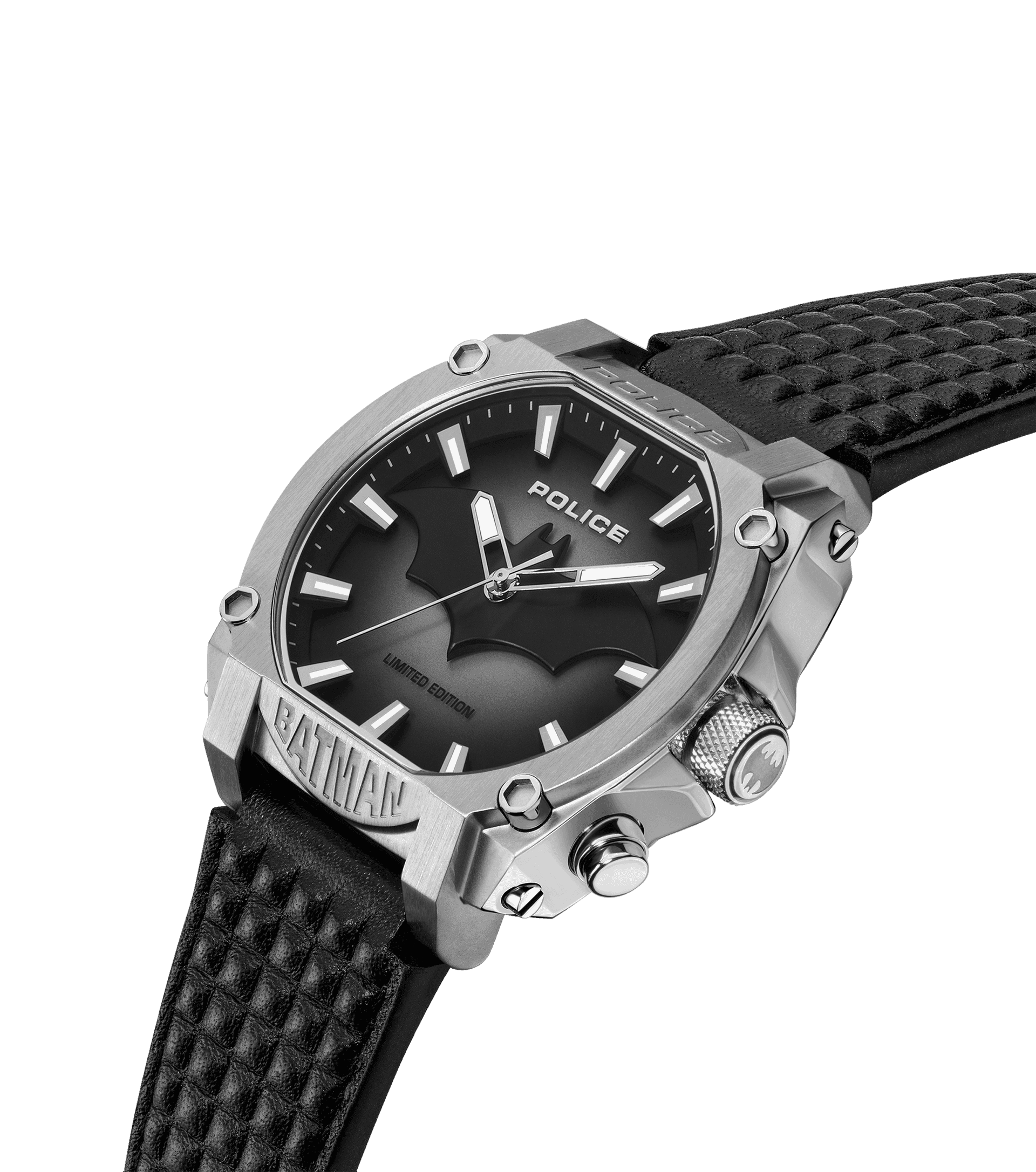Police Forever Batman PEWGD0022603 Herrenuhr Schwarz • Limited Edition • Hintergrundbeleuchtung, Bild 2