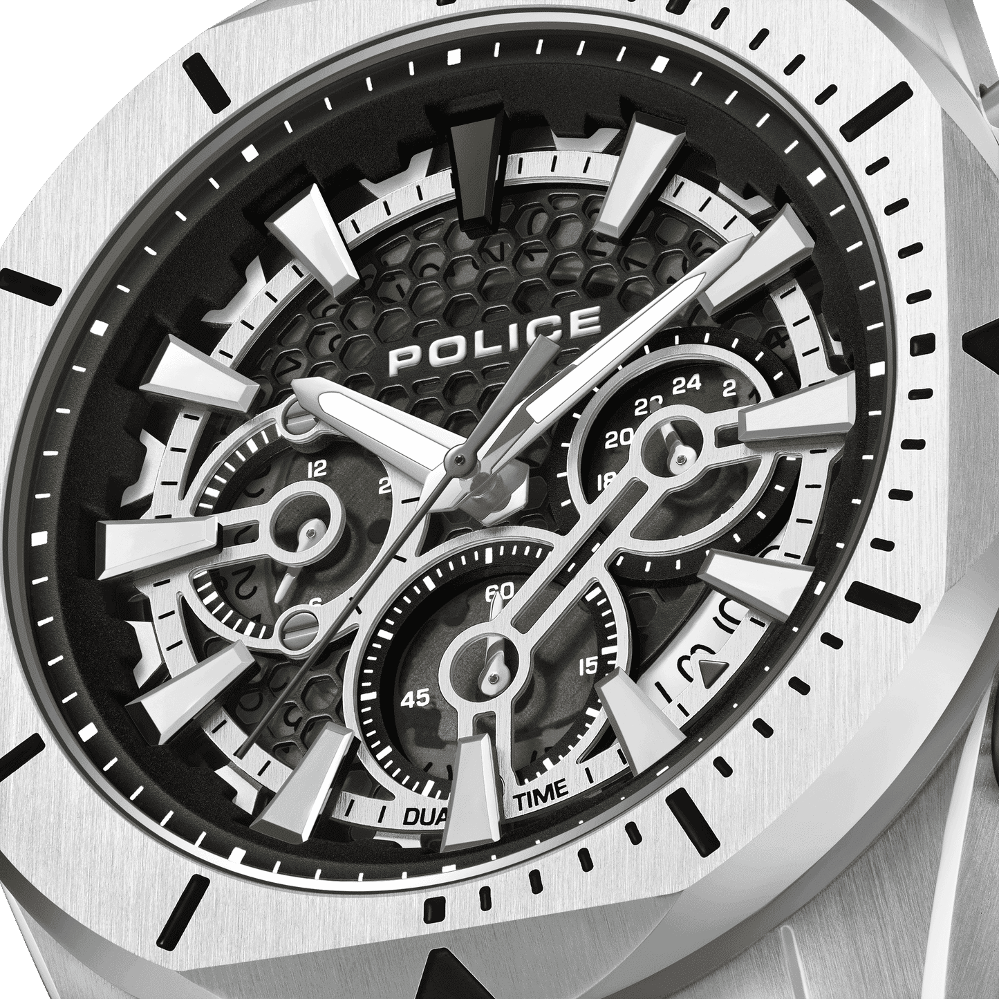 Police Electrical PEWGF0054501 Herrenuhr Braun • Multifunktion • Lederarmband, Bild 4