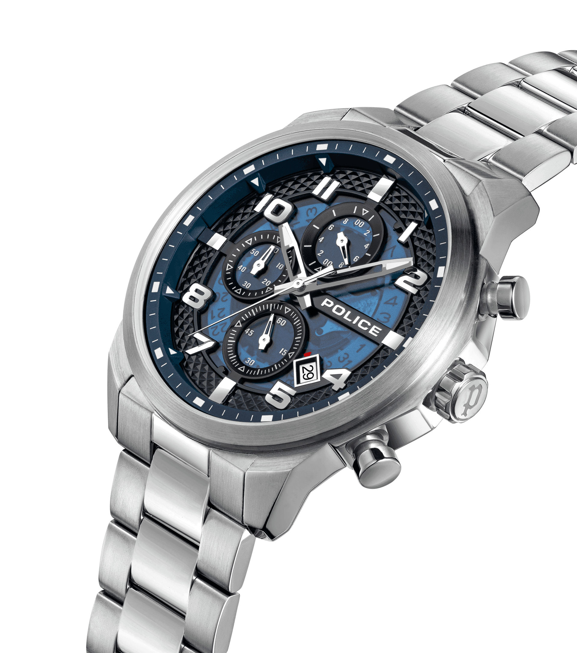 Police Soul PEWGK0053901 Herrenuhr Silber • Multifunktions-Chronograph • 5 ATM Wasserschutz, Bild 2