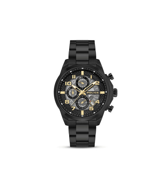 Police Soul PEWGK0053902 Herrenuhr Schwarz • Multifunction-Werk • 5 ATM Wasserdicht