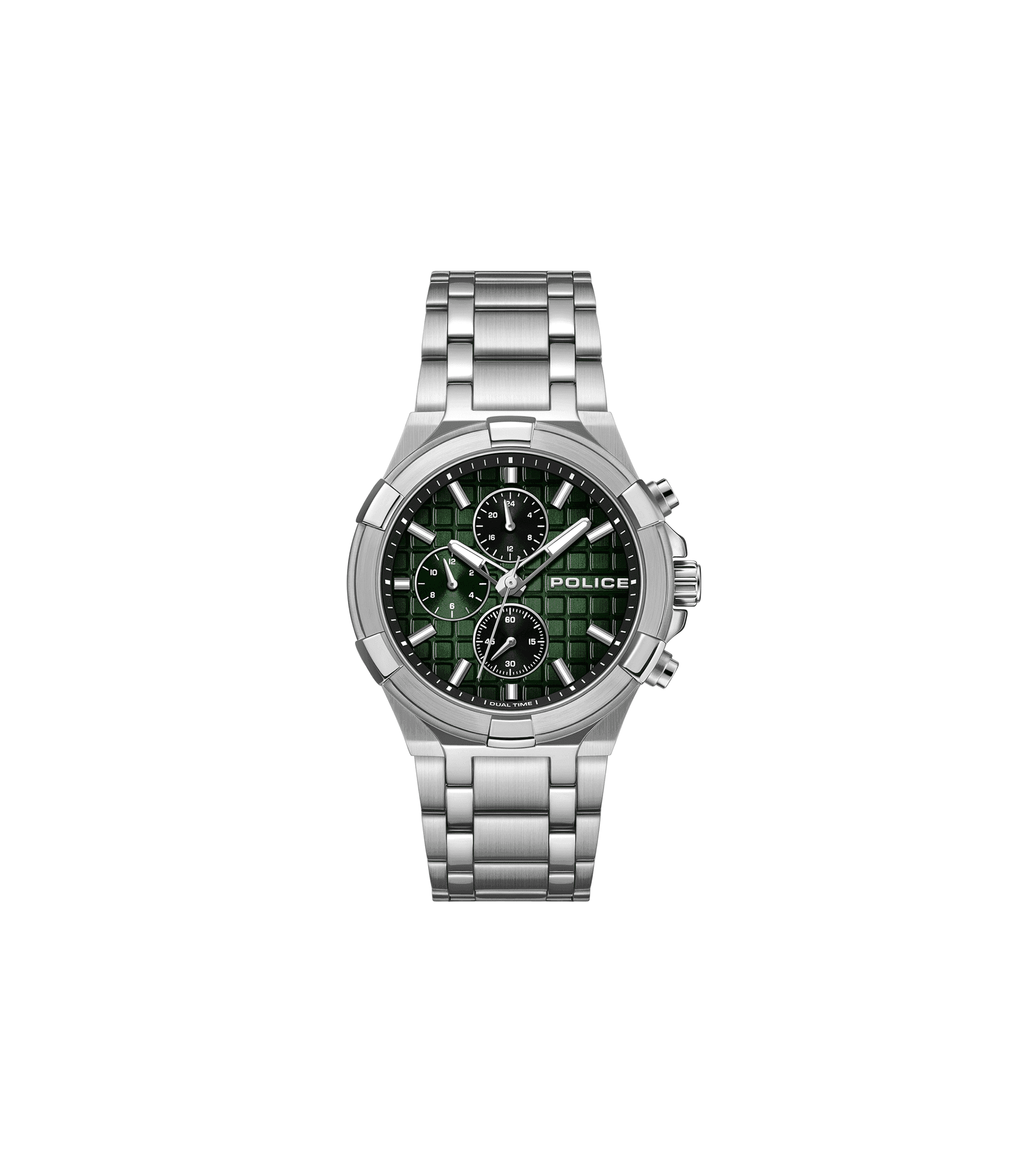Police Guardian PEWGK0082006 Herren Armbanduhr Silber • Multifunction • 5 ATM Wasserdicht