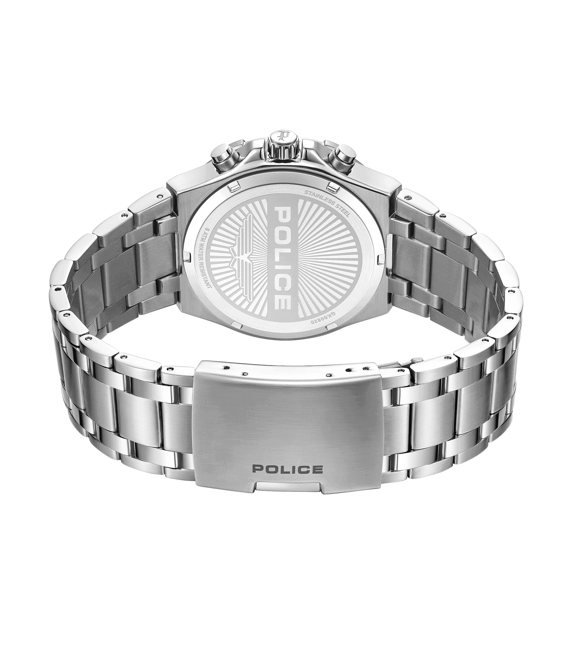 Police Guardian PEWGK0082006 Herren Armbanduhr Silber • Multifunction • 5 ATM Wasserdicht, Bild 3