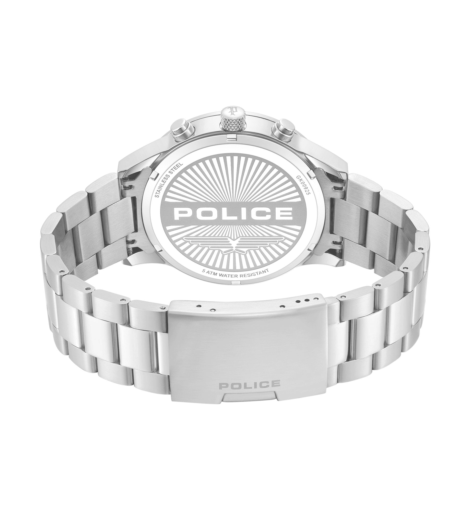Police Levuka PEWGK0092502 Herrenuhr Silber • Mineralglas • Multifunktion, Bild 3