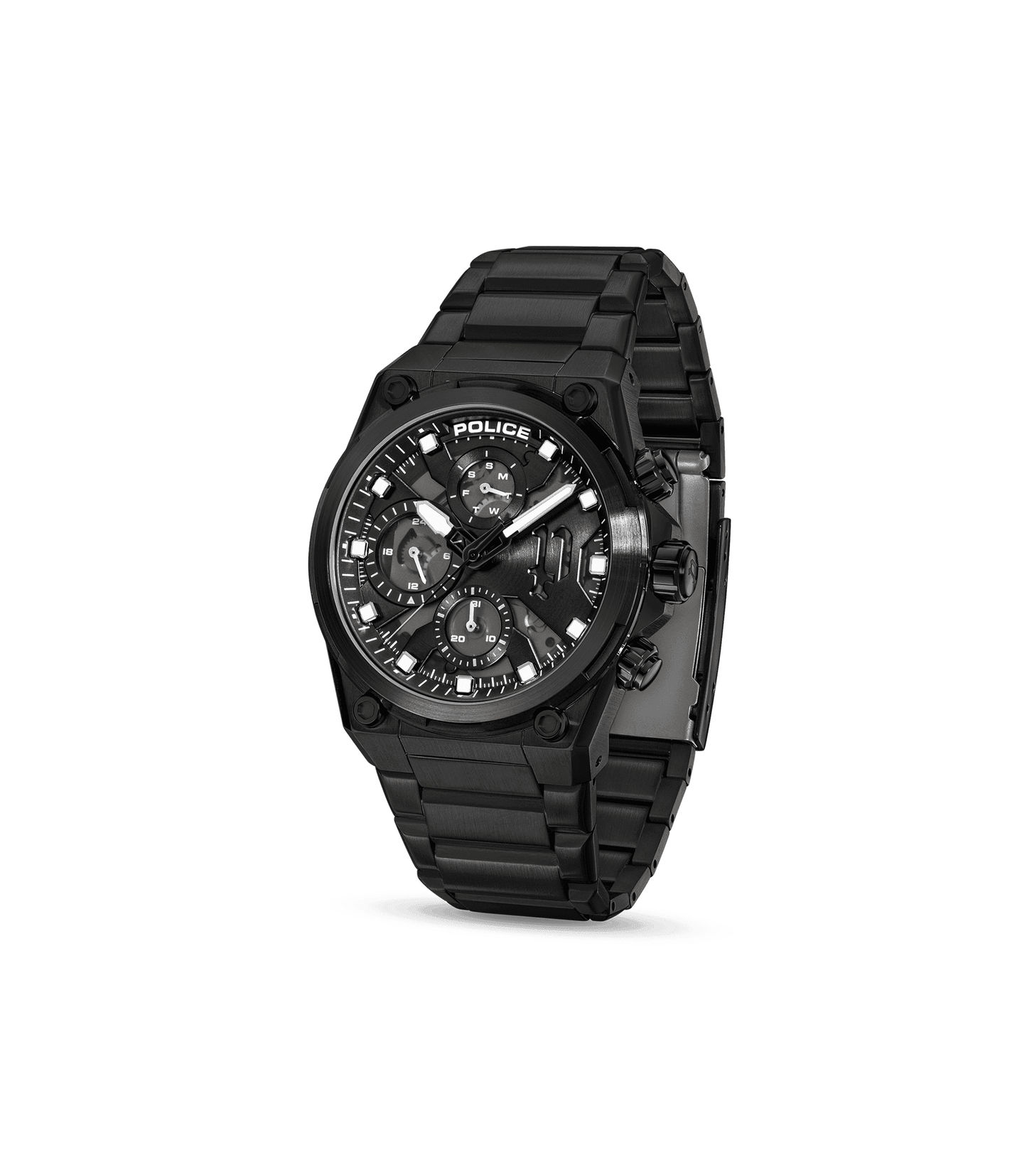 Police Airflow PEWGK2239106 Herren • Chronograph • IP-Schwarz Edelstahlarmband, Bild 5
